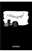 I Hate People Notebook