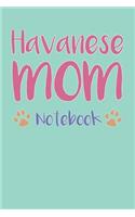 Havanese Mom Composition Notebook of Dog Mom Journal