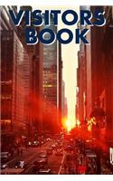 Visitors Book: Guest Reviews for Airbnb, Homeaway, Booking.Com, Hotels.Com, Cafe, Restaurant, B&b, Motel - Feedback & Reviews from Guests, 100 Page. Great Gift Ide