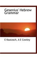 Gesenius' Hebrew Grammar