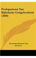 Prolegomena Van Bijbelsche Godgeleerheid (1890)