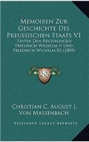 Memoiren Zur Geschichte Des Preussischen Staats V1