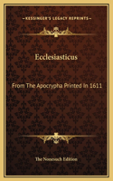 Ecclesiasticus