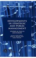 Developments in Strategic and Public Management