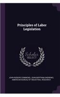 Principles of Labor Legislation