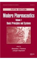 Modern Pharmaceutics Volume 1