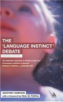 The 'Language Instinct' Debate