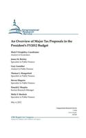 Overview of Major Tax Proposals in the President's FY2012 Budget