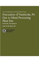 Evacuation of Nanticoke, PA Due to Metal Processing Plant Fire- Nanticoke, Pennsylvania