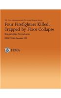 Four Firefighters Killed, Trapped by Floor Collapse