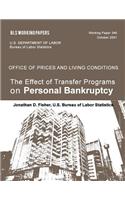The Effect of Transfer Programs on Personal Bankruptcy