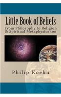 Little Book of Beliefs: From Philosophy to Religion & Spiritual Metaphysics too(English)