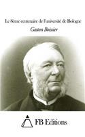 Le 8ème centenaire de l'université de Bologne: (French)