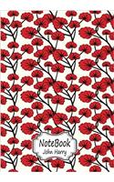 Flower Design: Notebook Journal Diary