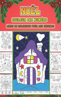 Noël couleur par numéro livre de coloriage pour les enfants