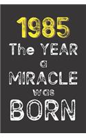 1985 The Year a Miracle was Born