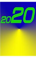 2020: happy new year bloc note 2020