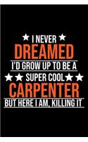 I Never Dreamed I'd Grow up To Be a Super Cool Carpenter but Here I Am Killing It