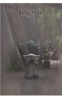 Baby Yoda: Writing Journal - Notebook - Diary - Notepad / Themed Gift for Series Fans / Star Wars The Child Baby Yoda The Mandalorian: / Lined Notebook Journal