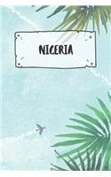 Nigeria: Ruled Travel Diary Notebook or Journey Journal - Lined Trip Pocketbook for Men and Women with Lines