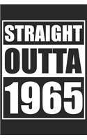 Straight Outta 1965: Journal blank lined - 120 pages in 6x9" inches - Perfect for all persons which are born in 1965