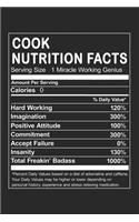 Cook Nutrition Facts