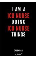 Calendar for ICU Nurses / ICU Nurse
