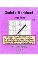 Sudoku Workbook-Large Print #15