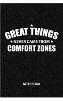 Great Things Never Came From Comfort Zones