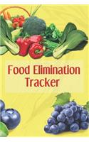 Food Elimination Tracker: 3 Month Food and Meal Tracking Logbook Including Snacks and Weekly Grocery List - Track Reactions Sensitivities and Nutritional Values