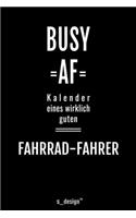 Kalender 2020 für Fahrrad-Fahrer