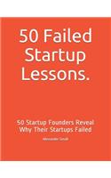 50 Failed Startup Lessons.