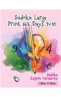 Sudoku Large Print 365 Days 2018