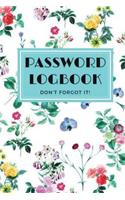 Password Logbook