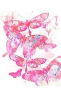 Japanese Butterfly Dragonfly Notebook
