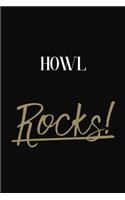 HOWL Rocks!: HOWL Diary Journal Notebook