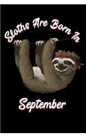 Sloths Are Born in September
