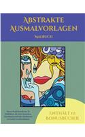 Malbuch (Abstrakte Ausmalvorlagen): Dieses Buch besteht aus 36 Malblätter, die zum Ausmalen, Einrahmen und/oder Meditieren verwendet werden können: Dieses Buch kann fotokopiert, gedruc(5 Malbuch)