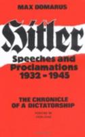 Hitler Speeches and Proclamations