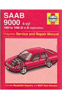 Saab 9000 (4-cyl) (85 - 98) Haynes Repair Manual