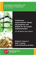 Continuous Improvement; Values, Assumptions, and Beliefs for Successful Implementation