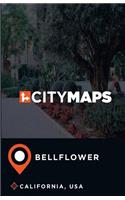 City Maps Bellflower California, USA