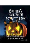 Children's Halloween Activity Book