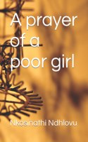 prayer of a poor girl