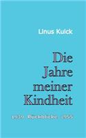 Jahre meiner Kindheit