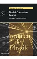 Einstein's Annalen Papers: The Complete Collection 1901 - 1922