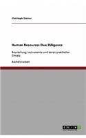 Human Resources Due Diligence