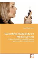 Evaluating Readability on Mobile Devices