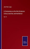 Commentary on the Holy Scriptures