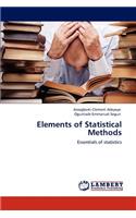 Elements of Statistical Methods